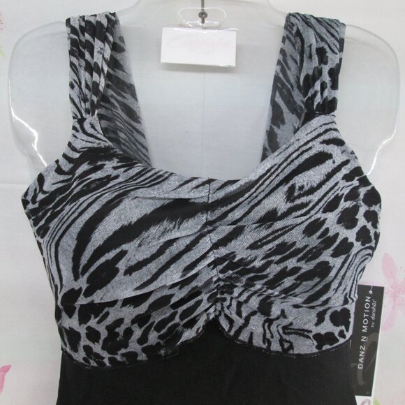 Leotard Danznmotion New Size SA MA or LA Jazz Ballet Dance Gymnastics Zebra - Picture 4 of 8